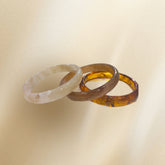 Pack Pulseras Nacar  Beis